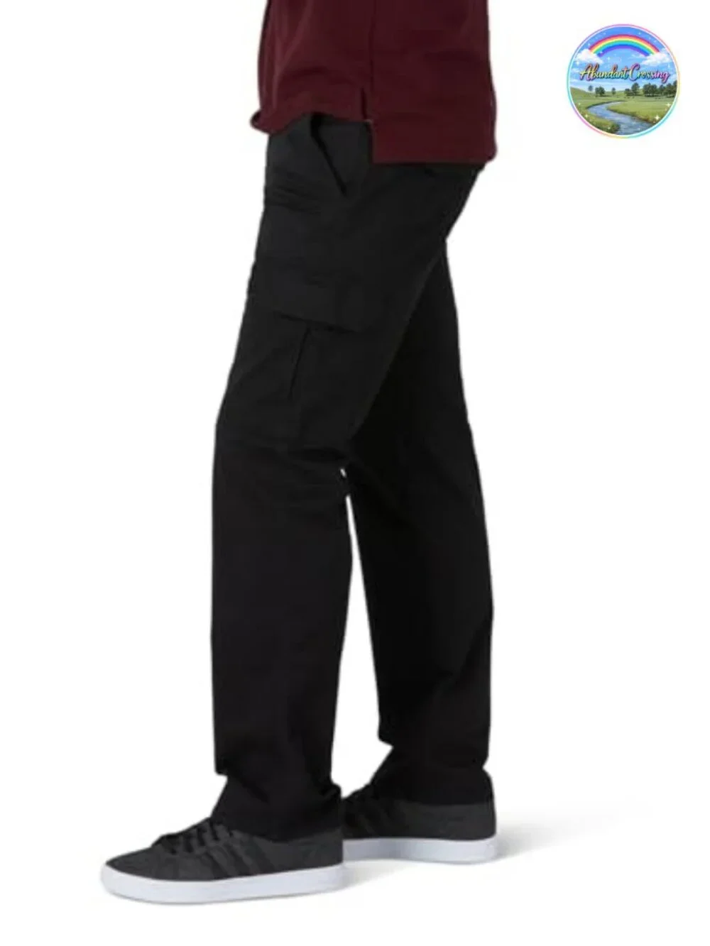 Lee Men's Performance Stretch Twill Cargo Pants Straight Fit Size 36